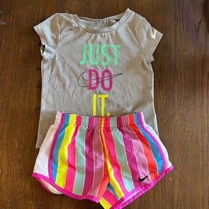 Nike Dri-fit girls set
